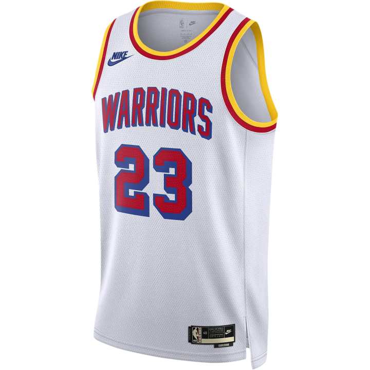 Nike Nike DRI FIT NBAGolden State Warriors Draymond Green Basketball Jersey Men's White