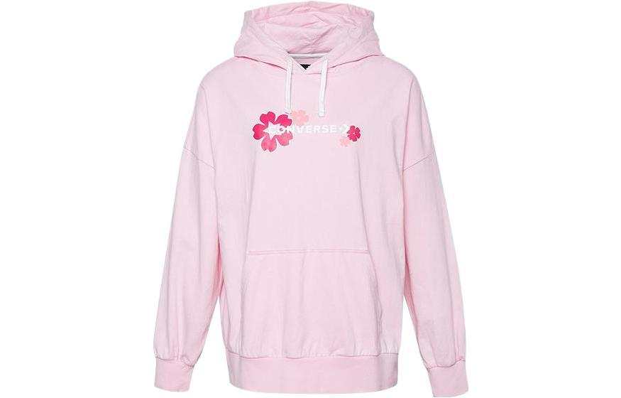 Converse Sweatshirts Women's Cherry Blossom Hooded Moderate Regular