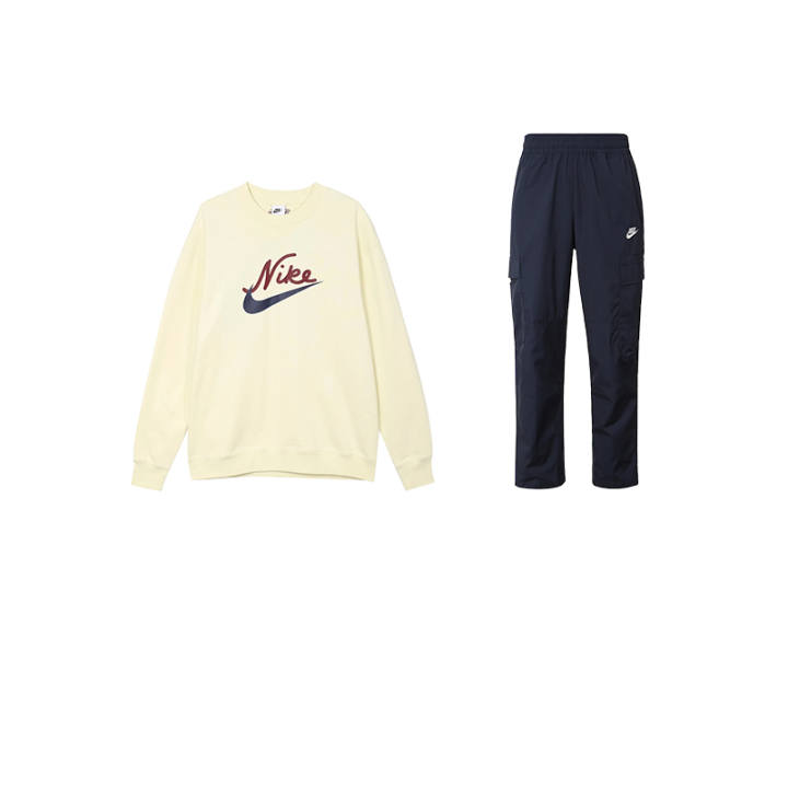 Nike Nike Sweatshirt Sets Men's Crew Neck Moderate