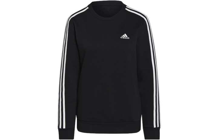 Adidas Adidas Essential Sweatshirts Women's Black Crew Neck Moderate Regular