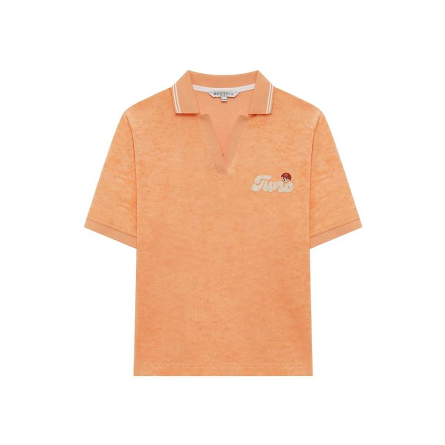 Teenie Weenie Regular T Shirt Women's Orange