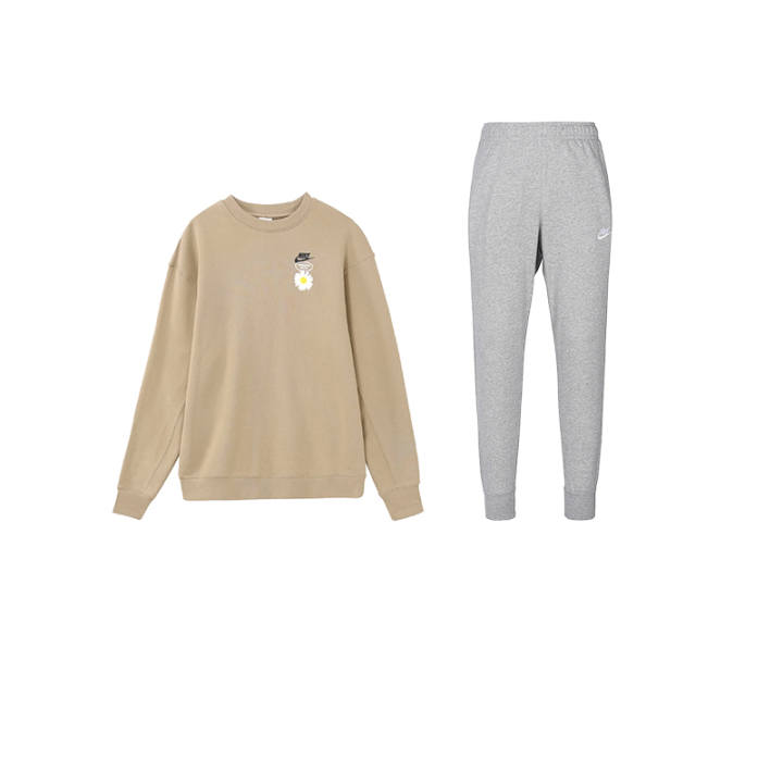 Nike Nike Sweatshirt Sets Men's Crew Neck Moderate