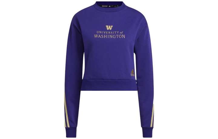 Adidas Adidas Sweatshirts Women's Purple Crew Neck Moderate Other