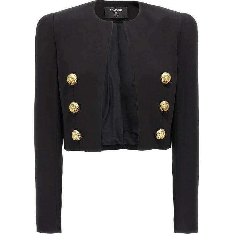 BALMAIN BALMAIN Jackets & Coats Women's Black
