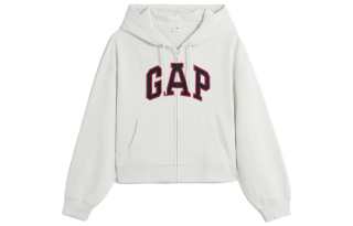 GAP Sweatshirt Women's Gray White