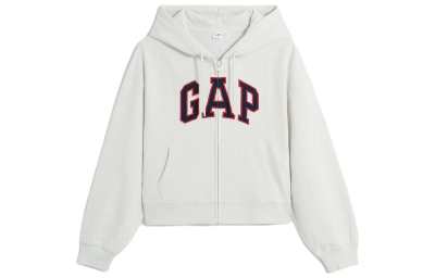GAP Sweatshirt Women's Gray White