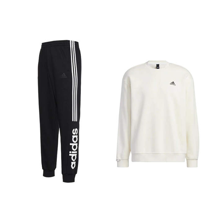Adidas Adidas Sweatshirt Sets Men's Crew Neck Moderate