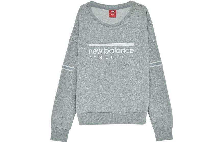 New Balance New Balance Sweatshirts Women's Gray Crew Neck Moderate Other