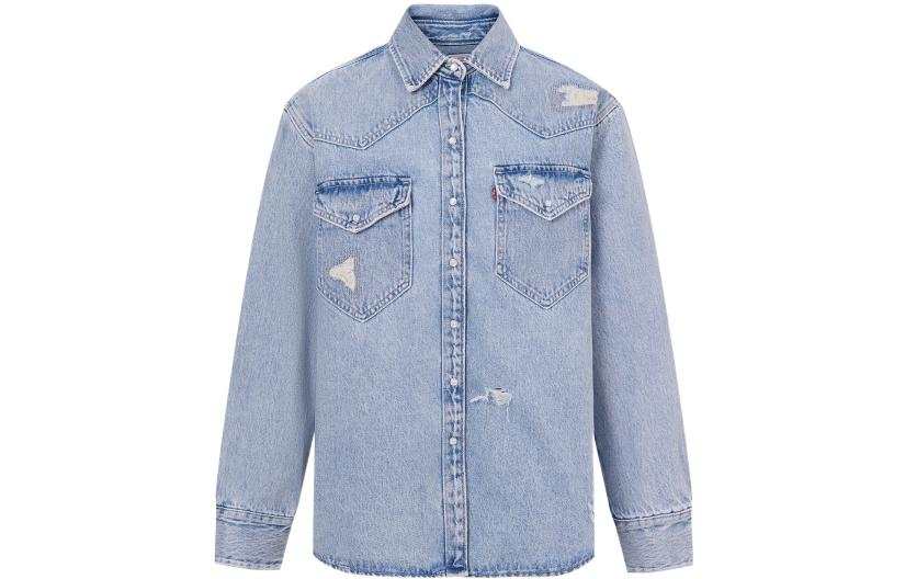 Levis Levis Shirts Women's Blue Moderate Shirt