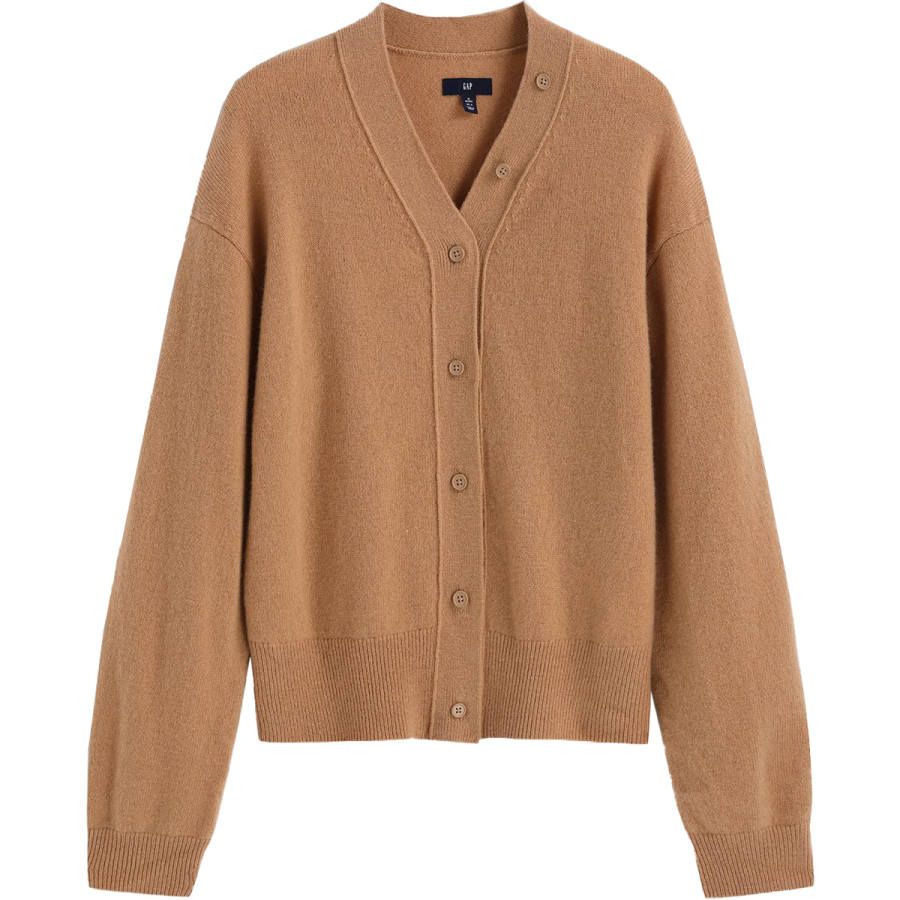 GAP Knitwear Women's V Neck Moderate Cardigan