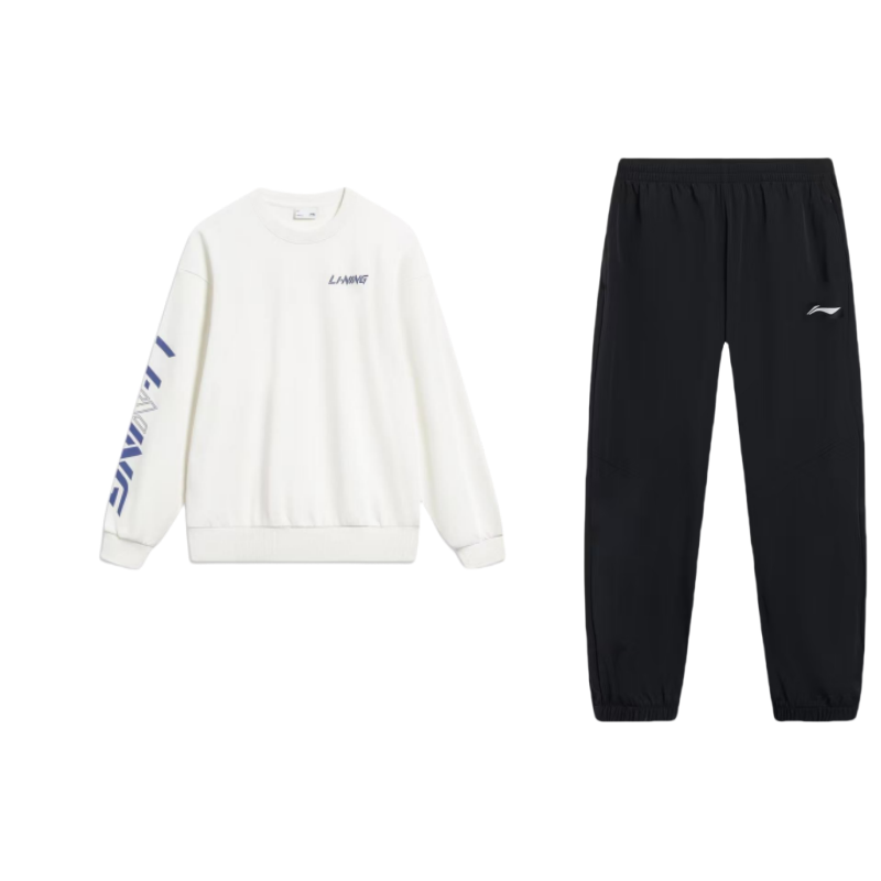 Li-Ning Li Ning Casual Sportswear Men's Crew Neck Moderate