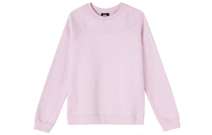 Nike Nike Sweatshirts Women's Pink Crew Neck Moderate Regular