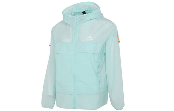 Adidas Adidas Jackets Women's Sky Blue Hooded Moderate Other