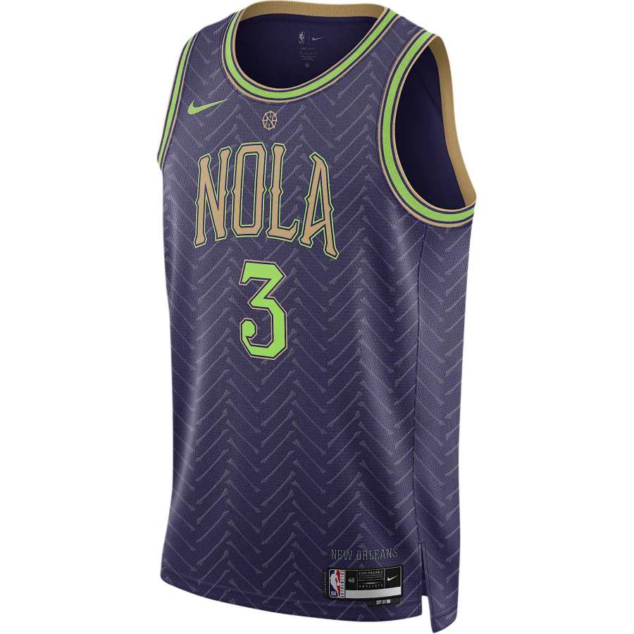 Nike Nike Cj McCollum New Orleans Pelicans 2024/25 City Edition Men's Nike Dri FIT Nba Swingman Jersey