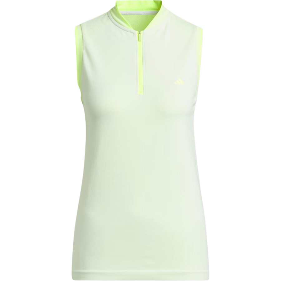Adidas Adidas Polo Shirts Women's Neon Green Moderate Straight Fit