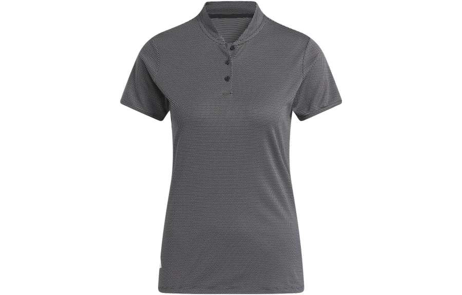 Adidas Adidas Essential Polo Shirts Women's Black Polo Collar Moderate Straight Fit