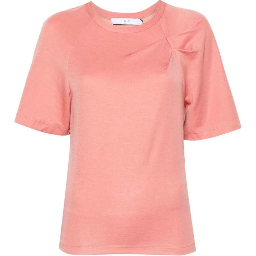Iro Night Umae pleat-detail T-shirt