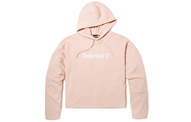 Timberland Sweatshirts Women's Light Pink Hooded Moderate Other