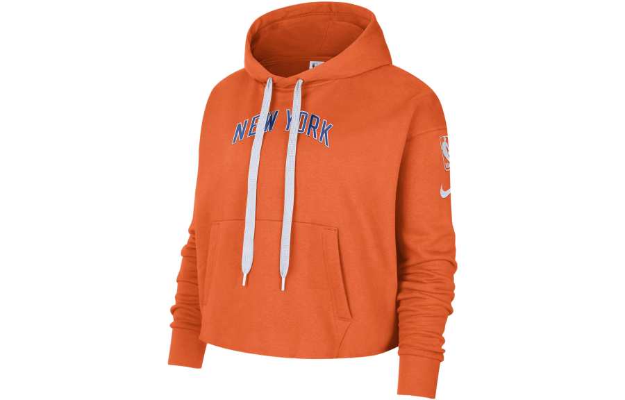 Nike Nike Sweatshirts Women's Orange Hooded Moderate Mock Two Piece