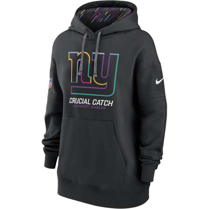 Nike Nike New York Giants Crucial Catch Women's Nike Dri FIT Nfl Pullover Hoodie