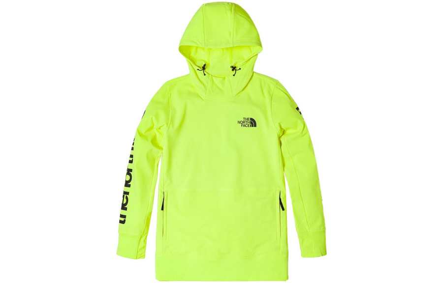 THE NORTH FACE Sweatshirts Women's Yellow Hooded Thin Regular