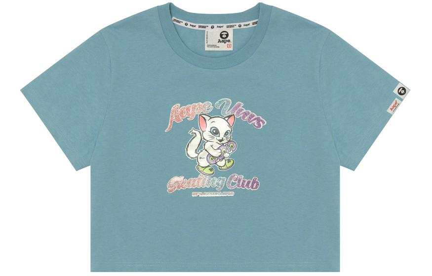 Aape graphic-print cotton T-shirt