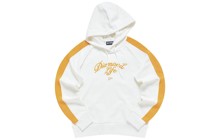 FILA FUSION Sweatshirts Women's White Hooded Moderate Cardigan