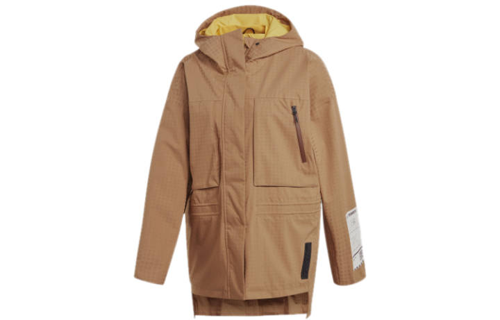 Adidas Adidas Jackets Women's Bronze Hooded Moderate Workwear