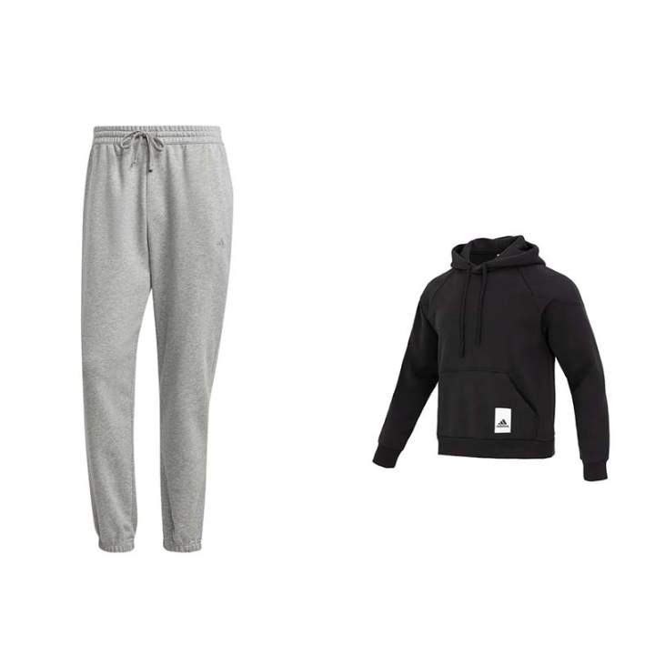 Adidas Adidas Sweatshirt Sets Men's Hooded Moderate