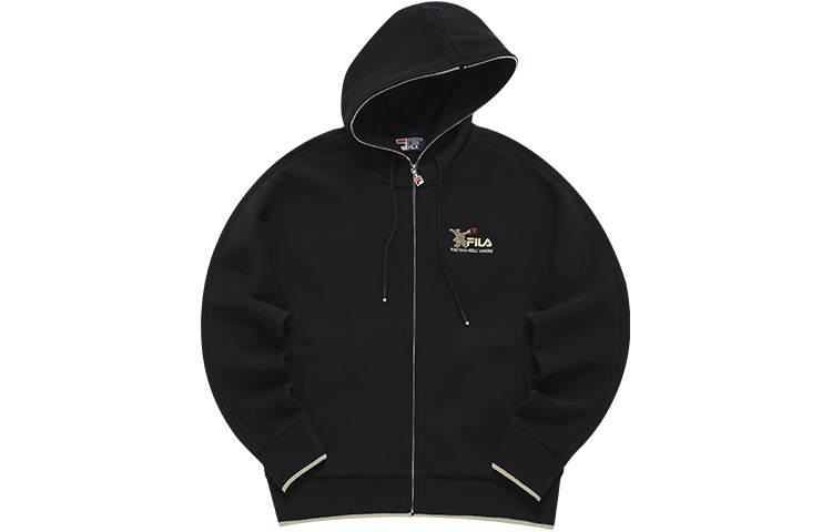 FILA Jackets Women's Jet Black Hooded Moderate Other
