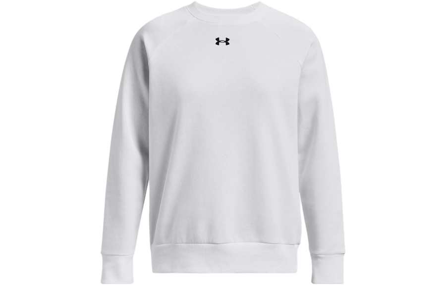 Under Armour Sweatshirts Women's White Crew Neck Moderate Regular