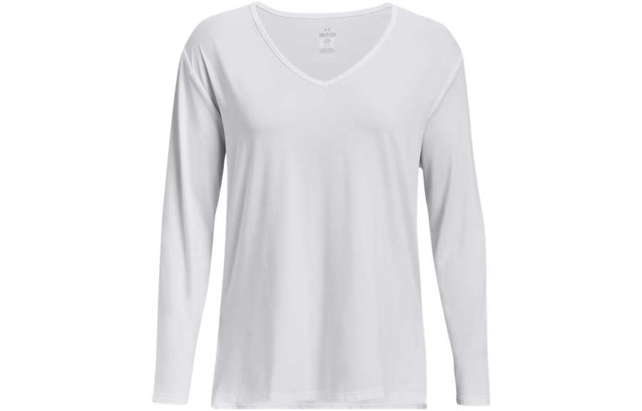 Under Armour Sweatshirts Women's White V Neck Moderate Other