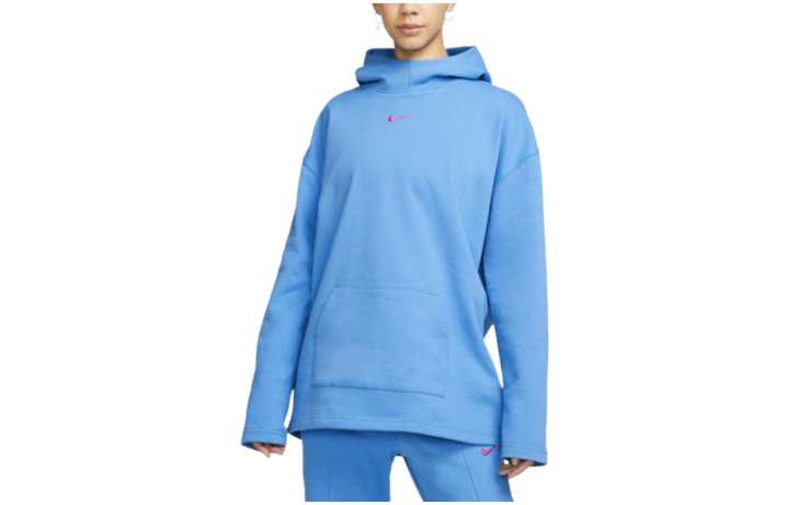 Nike Nike Sweatshirts Women's Blue Crew Neck Moderate Regular