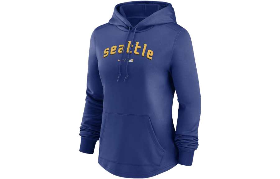 Nike Nike Seattle Mariners Authentic Collection City Connect Women's Nike Therma Mlb Pullover Hoodie