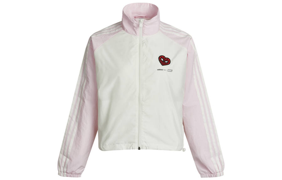 Adidas Neo Jacket Women's White Pink Multicolor