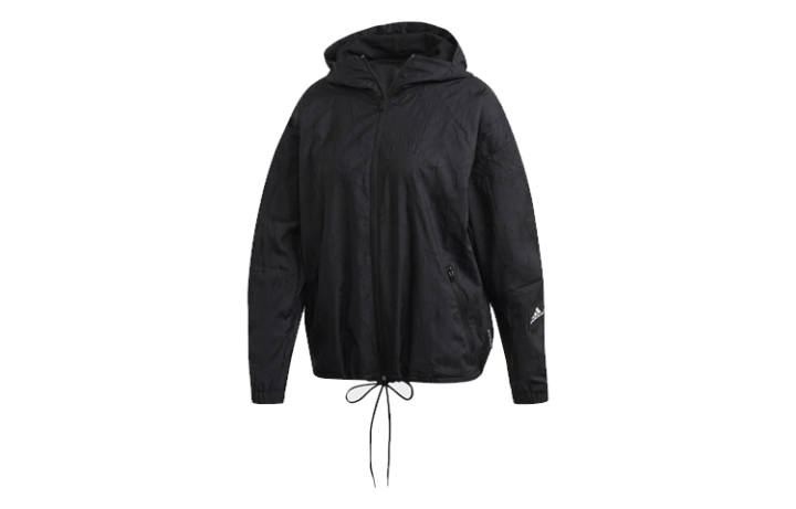 Adidas Adidas Jackets Women's Black Hooded Moderate