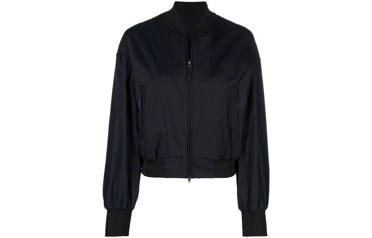 Y-3 Y 3 Jackets Women's Black Baseball Collar Moderate Other
