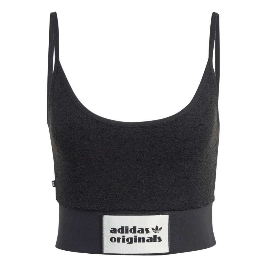 Adidas Originals Strapless Tops Women's Black Moderate Other