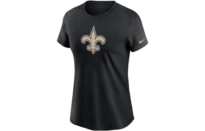 Nike Nike T Shirts Women's Black Crew Neck Thin Straight Fit