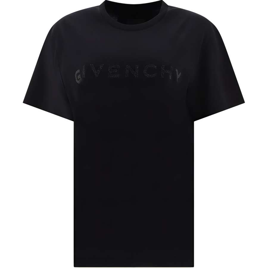 Givenchy Givenchy Logo Embellished Crewneck T Shirt