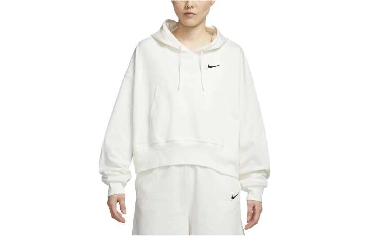 Nike Nike Sweatshirts Women's White Hooded Moderate Other