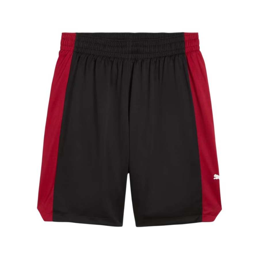 PUMA SHOTDRYCELL Blocker Basketball Shorts Basketball Shorts Men's Black/Dark Red
