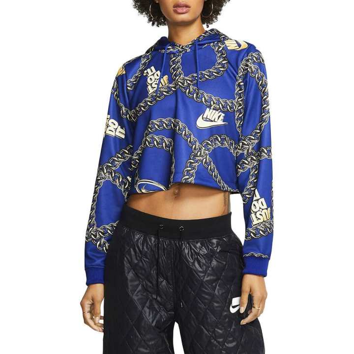 Nike Nike Sweatshirts Women's Blue Hooded Moderate Other