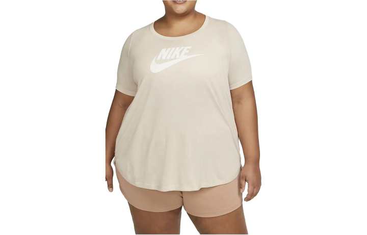 Nike Nike T Shirts Women's Oat Crew Neck Thin Other