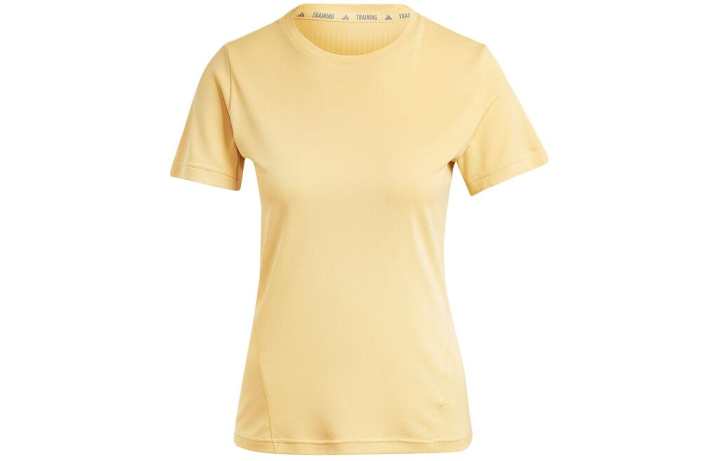 Adidas Adidas Regular T Shirt Women's Beige Yellow