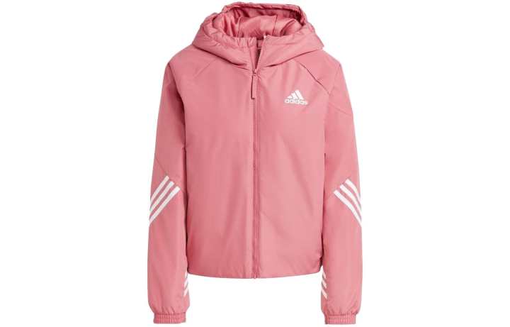 Adidas Adidas Jackets Women's Pink Hooded Moderate Other
