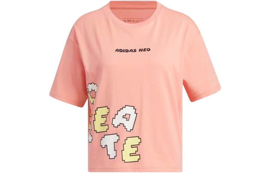 Adidas Neo Drop Shoulder Sleeve T Shirt Women's