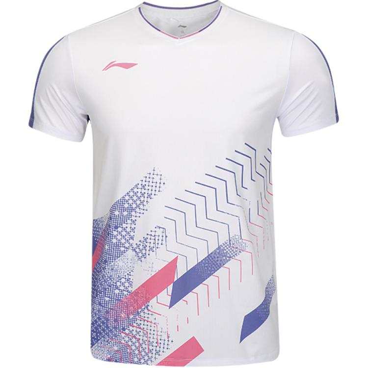 Li-Ning Li Ning Badminton Jersey Unisex Standard White