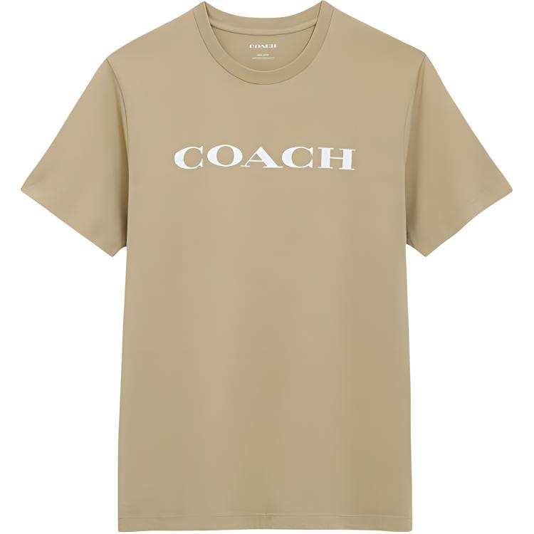 COACH T Shirt Women's Gray Green