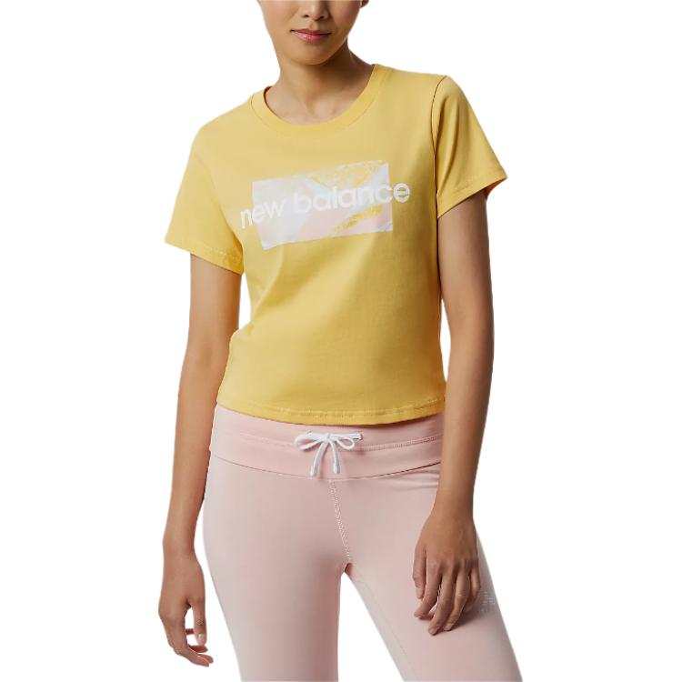 New Balance New Balance Regular T Shirt Women's Wheat Yellow
